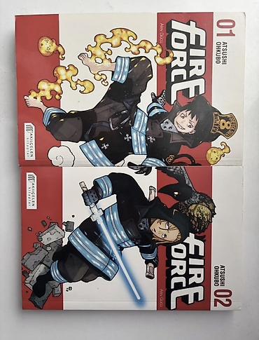 Книги и журналы: İkisi biryerde 10m Məhsul: Fire Force manga – Atsushi Ohkubo Dillər və — 2