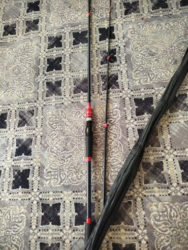 рагадка для рыбалки: Спиннинговое удилище разборное (2 секции) с тканевым чехлом