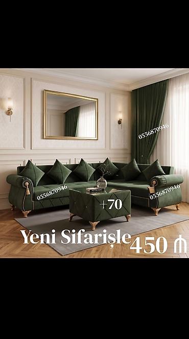 Künc divan, Yeni, Açılan, Bazalı, Parça, Şəhərdaxili pulsuz çatdırılma