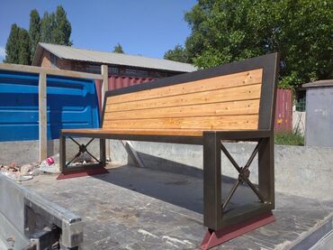 Скамейки: Скамейка Со спинкой, Без крыши at lalafo.kg — 2 Скамейки: Скамейка Со спинкой, Без крыши — 2