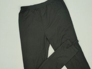 czarne sandały na koturnie born2be: IDEAL, Legginsy rozmiar S