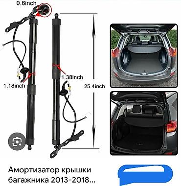 Амортизаторы, пневмобаллоны: Задний амортизатор Toyota Аналог — 1