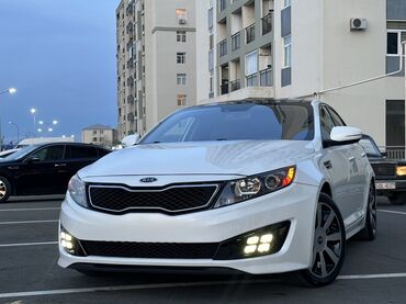 Kia: Kia Optima – ağ rəngli, zərif sedan Xarici xüsusiyyətlər: - Aqressiv — 3