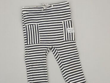 czarna koszula w białe paski: Sweatpants, So cute, 1.5-2 years, 92, condition - Very good