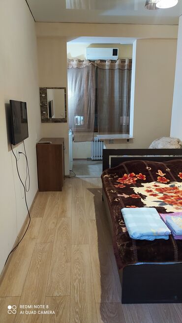 суточный 1 комнатная квартира в караколе: 1 комната, Интернет, Wi-Fi