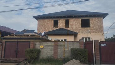 Кровля крыши: Кровельные работы под ключ - Монтаж стропильной системы и обрешётки - at lalafo.kg — 8 Кровля крыши: Кровельные работы под ключ - Монтаж стропильной системы и обрешётки - — 8