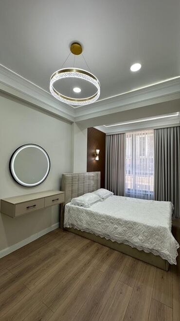 продаётся квартира в токмаке: 2 комнаты, 59 м², Элитка, 4 этаж, Дизайнерский ремонт