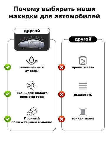 полик чехол: Автомобильный тент серебристого цвета из прочного полиэстера — 3