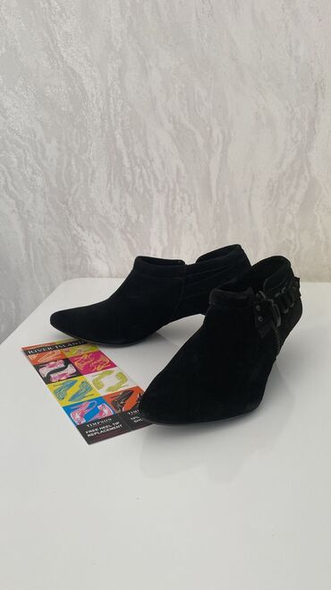 Botinka və botilyonlar: Ölçü: 39, rəng - Qara, Yeni — 9