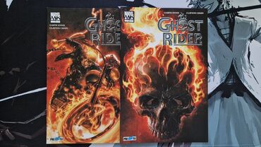 Kitablar, jurnallar, CD, DVD: Ghost Rider komiks 1-2 cildileri(Türkçe)