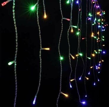 Ostali kućni dekor: Led zavesa za spoljnu i unutrašnju upotrebu Dužina : 3m- 1.800dinara — 6