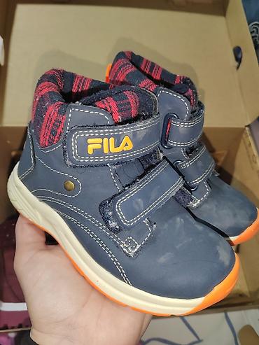 Čizme: Fila dečje zimske patike/čizmice – dva para 1) Bordo model - Topla — 3