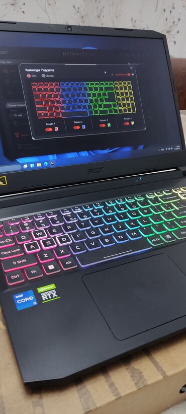 rtx 3060 ti qiymeti: Yeni Acer Nitro, 15.6 ", Intel Core i5, 512 GB, Ünvandan götürmə, Pulsuz çatdırılma, Ödənişli çatdırılma