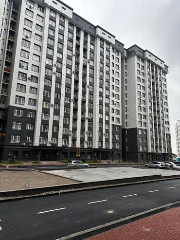 2 комнатная квартира в джале: 1 бөлмө, 42 кв. м, Элитка, 12 кабат, ПСО (өзү оңдоп түзөтүп бүтүү үчүн)