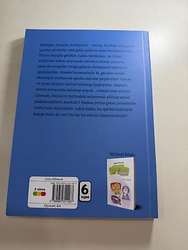 Bədii ədəbiyyat: Uşaq kitabı: “İstintaq Bürosu: Tomas Oleynik və həmkarları – — 2