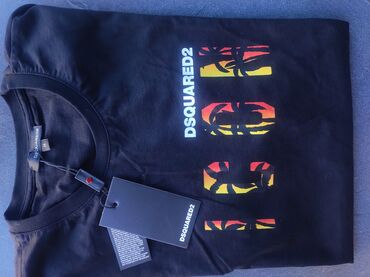 black squad majica: T-shirt Dsquared2, color - Black