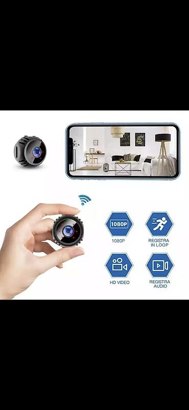 kamera tripot: Mini Wi‑Fi təhlükəsizlik kamerası - Kompakt ölçü: barmaq ucu boyda — 1