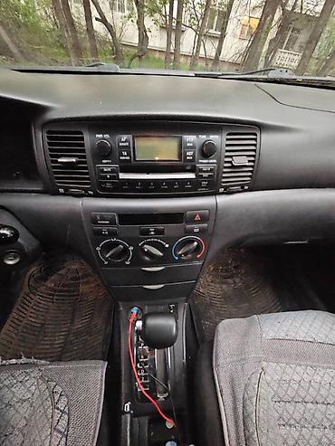 corolla runx: Toyota Corolla: 2005 г., 1.6 л, Автомат, Бензин, Хэтчбэк — 9