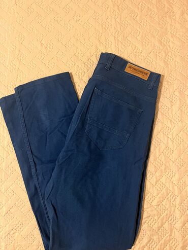 muske decije pantalone: Pantalone, XL (EU 54), Elegantne, bоја - Tamnoplava