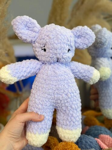 Oyuncaqlar: Yumuşaq toxumalı plyuş ayıcık oyuncaqları - Material: hiper-yumşaq — 8
