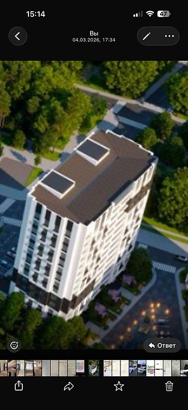 Построен, Элитка, 1 комната, 49 м²