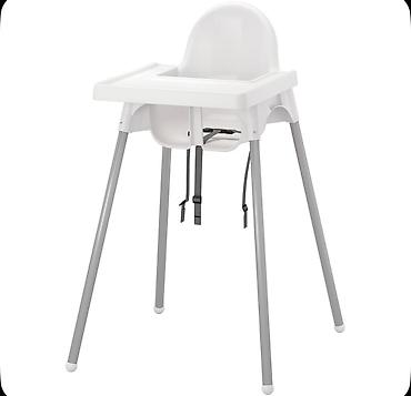 икеа столик для кормления: Детский высокий стул для кормления с подносом Ikea б/у - Компактный и — 1