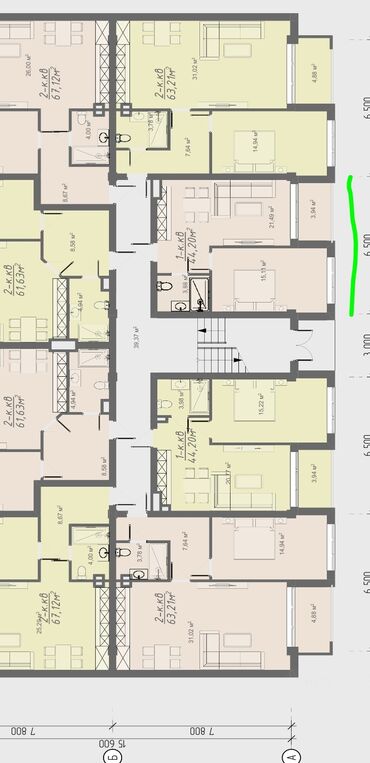 продажа домов в городе токмок: 2 комнаты, 45 м², Индивидуалка, 2 этаж, ПСО (под самоотделку)