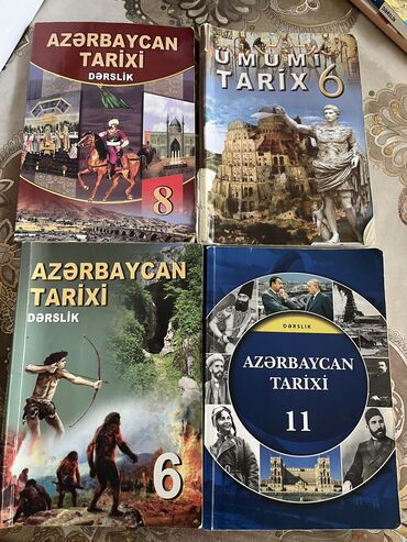 6 cı sinif ümumi tarix dərslik: Tarix dərsliklər Az tarix- 6,8,11 Ümumi tarix- 7 Qiymət 2manat hər