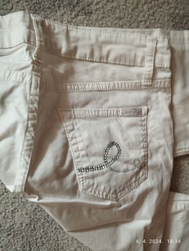 beli kompleti sako i pantalone: M (EU 38), Normalan struk, Ravne nogavice