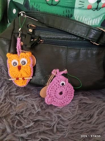 kipling monkey: Вязаные брелоки и подвески ручной работы - Ассортимент: забавные — 3