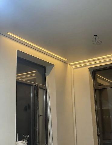 Натяжной потолок: Натяжные потолки с интегрированными световыми линиями - — 20