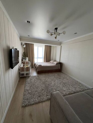 Продажа квартир: 1 комната, 50 м², Элитка, 12 этаж, Евроремонт