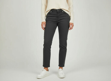 plisowane spodnie reserved: Sisley, Jeans for women, size 3XL