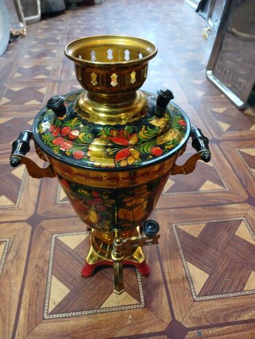 Кухонные вытяжки: Новый Электрический Самовар, 3 л, Самовывоз