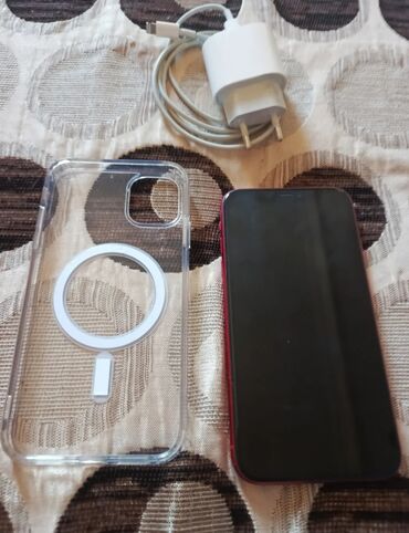 xacmazda ucuz telfonlar: IPhone 11, 64 GB, Qırmızı, Face ID