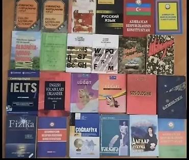 Məktəb dərslikləri: Mövzu: Dərslik və bələdçi kitabların qarışıq toplusu Təsvir: - Orta — 1
