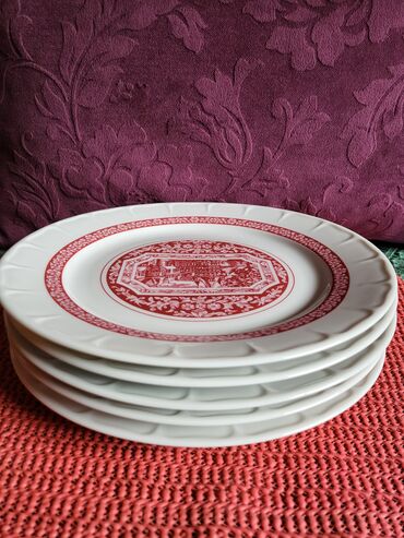 Kuhinjski setovi: Tanjiri novi veci Heinrick porcelan Zapadna Nemacka 70te. Komada 5 — 11