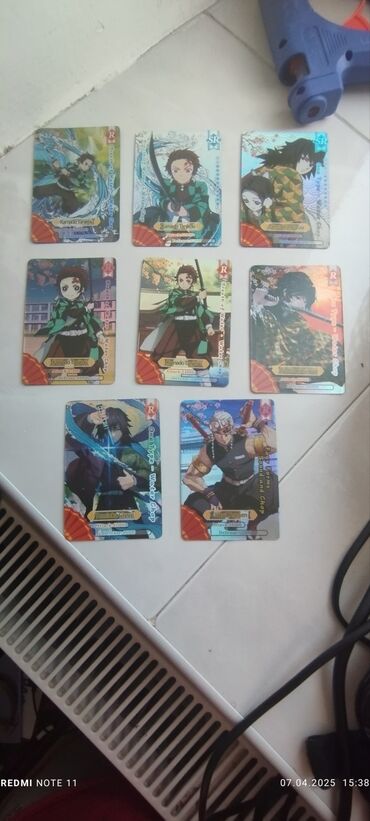 futbol kartları panini: Demon slayer kards