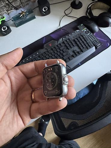 iphone 14 sekilleri: Yeni, Smart saat, Smart, Sensor ekran, rəng - Gümüşü — 3