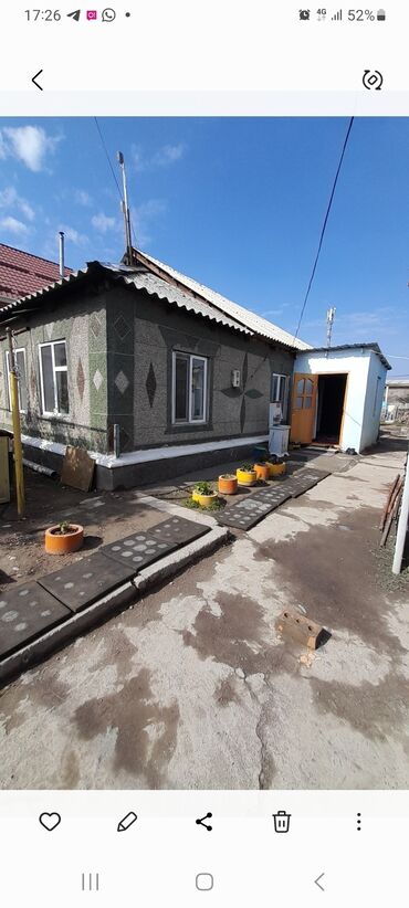 продаются дом токмок: Дом, 87 м², 5 комнат, Собственник, Косметический ремонт