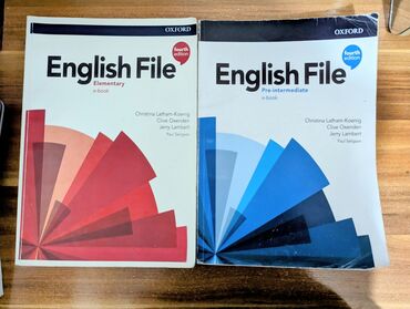 Иностранные языки: КНИГИ по английскому языку от Oxford University ENGLISH FILE Б/У В