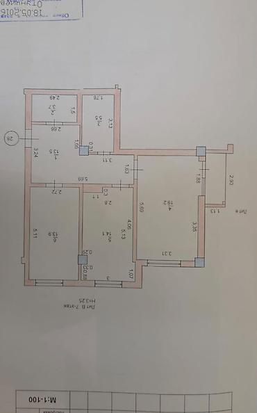 2 комнаты, 70 м², Золотой квадрат Индивидуалка, 7 этаж, Евроремонт