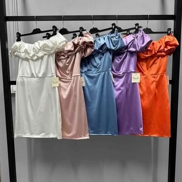 cortefiel haljine: M (EU 38), color - White, Cocktail, Without sleeves