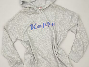 spodnie czarne hello kitty: Kappa, Bluza z kapturem damska, rozmiar M