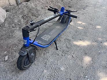 scuter electric: Elektrik skuter – “Transformers” dizaynlı, mavi-qara rəng — 3