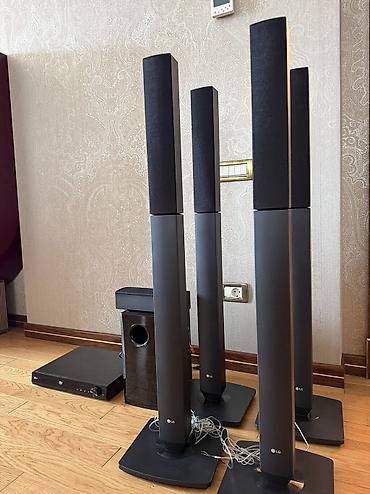 bose ses sistemi: LG ev kinoteatrı — tam dəst Komplekt: - 2 ədəd hündür — 1