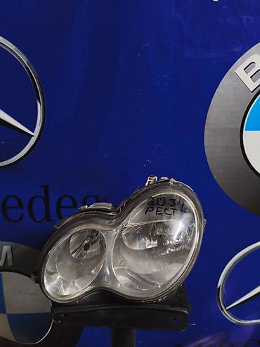 фары w203: Передняя левая фара Mercedes-Benz 2005 г., Б/у, Оригинал, Япония — 1