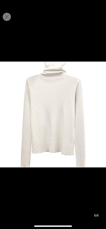 водолазку: Женский свитер XS (EU 34), S (EU 36), цвет - Белый
