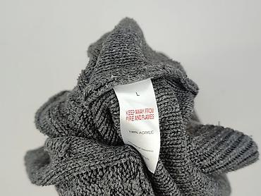 sweter w chmurki: Papaya, Sweter damski, rozmiar L — 6