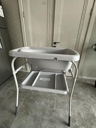 hamam əşyaları: Uşaq vannası və stendi - Rahat hamam üçün plastik uşaq vannası — 2